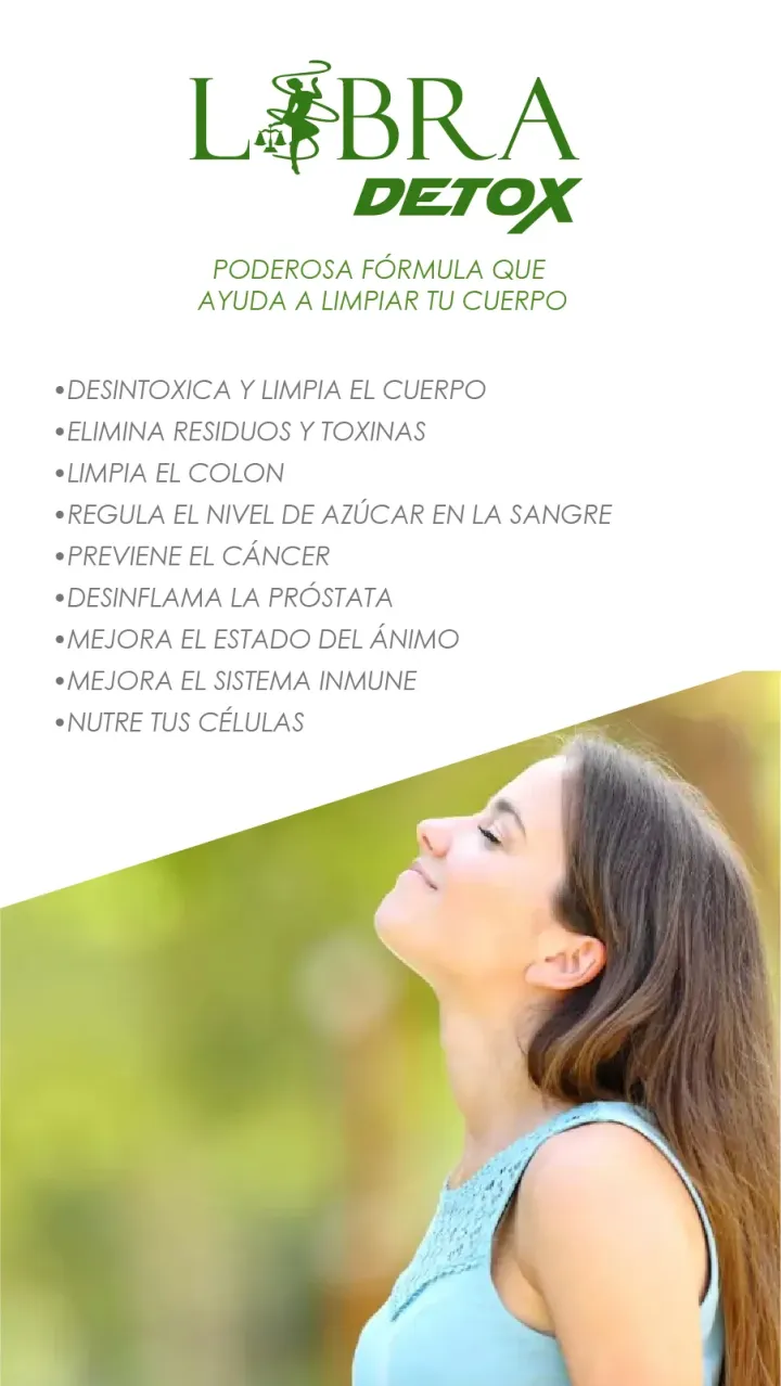 Libra Detox - Beneficios