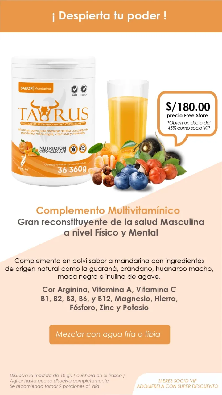 Taurus Multivitaminico Pote